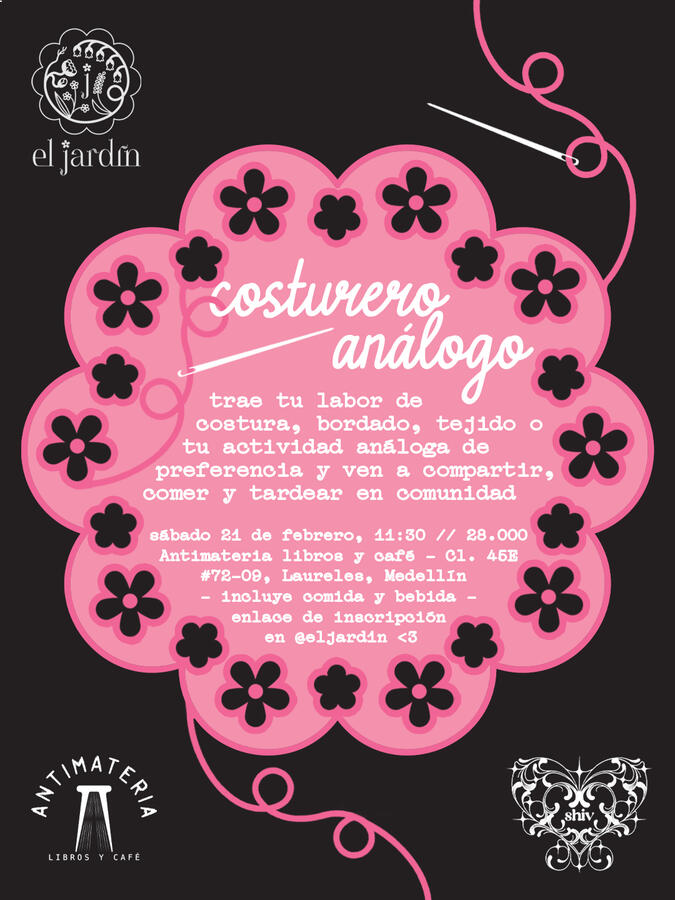 costurero análogo: 21 de febrero