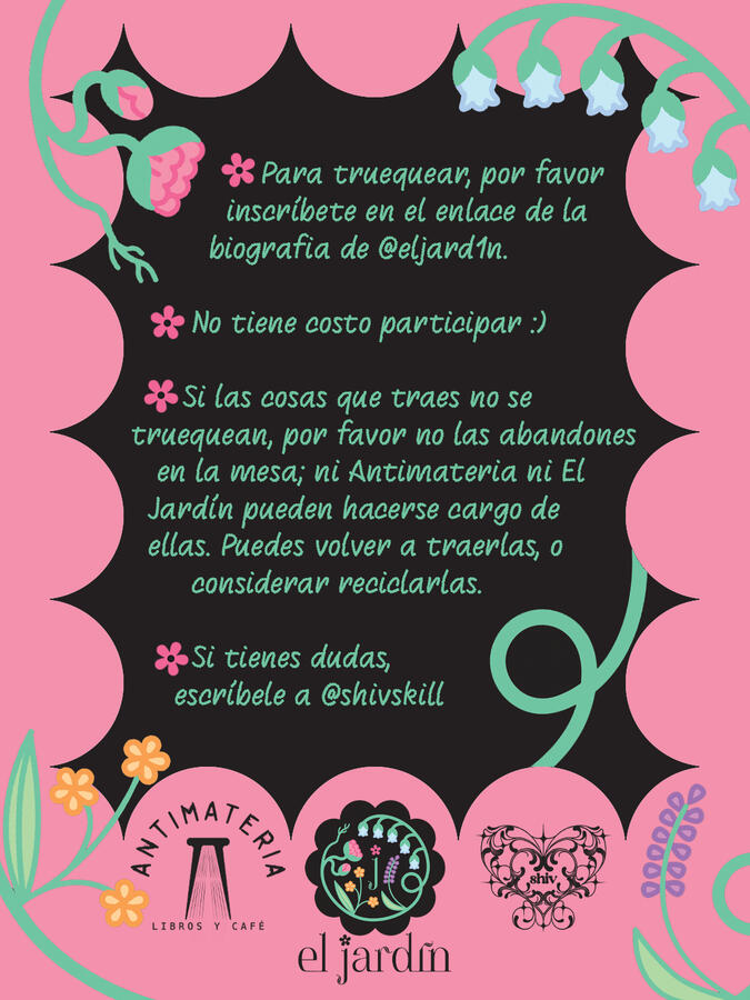 bazar de trueque: 28 de febrero